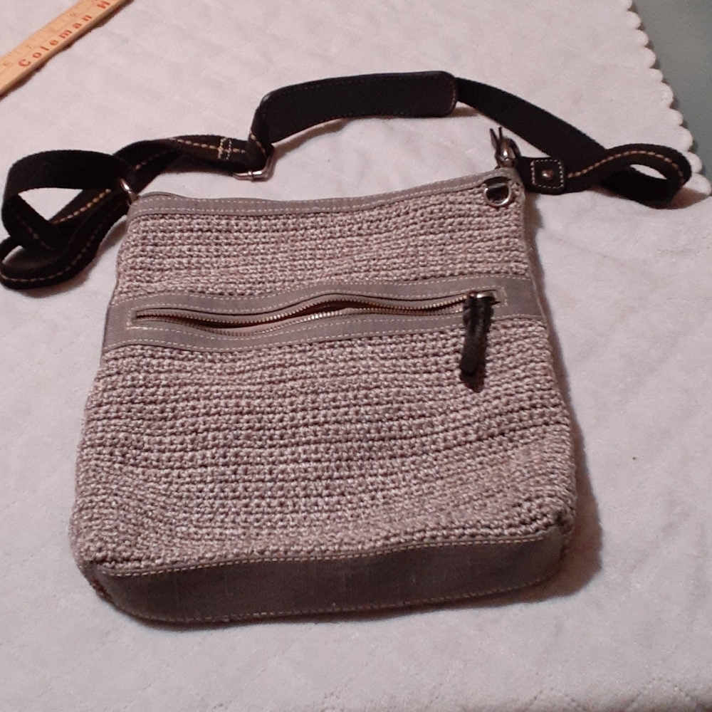 The Sak Lucia Crochet Crossbody slate